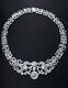 75 Ct Statement Necklace Victorian Style Vintage Jewelry 925 Sterling Silver Her