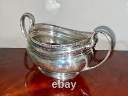Antique Post-WWI BIRMINGHAM Solid Sterling Silver Victorian-Style Bowl MARKED