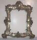 Antique Victorian Art Nouveau Angels Cherubs Sterling Silver Photo Frame 8.5x8