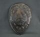 Antique Victorian Silver Plated Shield In 16 Century Renaissance Style To Sword