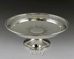 Antique Victorian Style Tiffany & Co Sterling Silver Tazza Compote Pedestal Dish