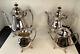 Crescent Mfg Co. Silver Plated Lion Footed Victorian Style Tea & Coffee Service