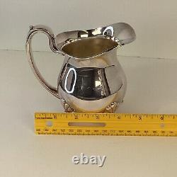 CRESCENT MFG Co. Silver Plated Lion Footed Victorian Style tea & coffee service