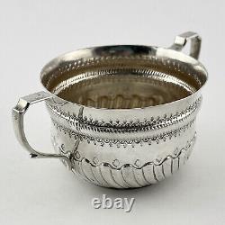 Georgian Style Victorian Sterling Silver Porringer