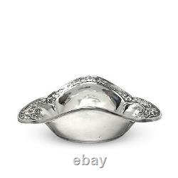 International Sterling Victorian Style Nut Dish