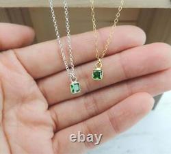 Natural Peridot Gems Chain Pendant Victorian Style 925 Solid Silver Pendant 1Pc