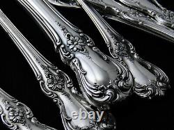 OLD MASTER TOWLE STERLING PLACE SETTING 5pC VICTORIAN STYLE c. 1942