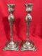 Pair Vintage Victorian Style A1 Epns (silver Plated) Candlesticks