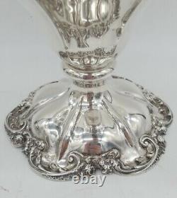 Shreve & Co. Large Victorian Style Sterling Silver Ewer