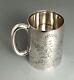 Victorian Aesthtic Style Silver Pint Mug Henry Holland London 1877 242g Ahbzx