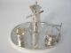 Victorian Silver Plated Novelty Cruet Set With An Engraved Windmill Style Pepper