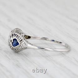 Victorian Style 1.40Ct Created Diamond 3-Stones Wedding Ring 925 Sterling Silver