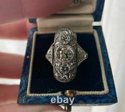Victorian Style 2.60Ct Created Diamonds Wedding Women's Ring 925 Sterling Silver