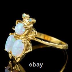 Victorian Style Opal Insect Ring
