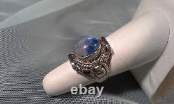 Victorian Style ring Crafted with sterling silver 925, Size 7 weighs 9.2 grams