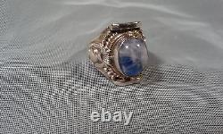 Victorian Style ring Crafted with sterling silver 925, Size 7 weighs 9.2 grams