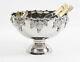 Victorian Style Silver Plated Punch Bowl Ice Bucket Champagne/wine Cooler Grape