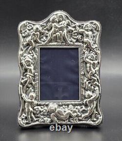 Vintage Victorian Style Sterling Silver Photograph Frame UK/Sheffield/1988