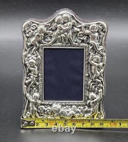 Vintage Victorian Style Sterling Silver Photograph Frame UK/Sheffield/1988