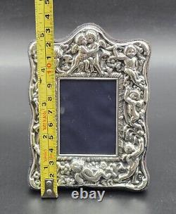 Vintage Victorian Style Sterling Silver Photograph Frame UK/Sheffield/1988