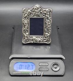 Vintage Victorian Style Sterling Silver Photograph Frame UK/Sheffield/1988